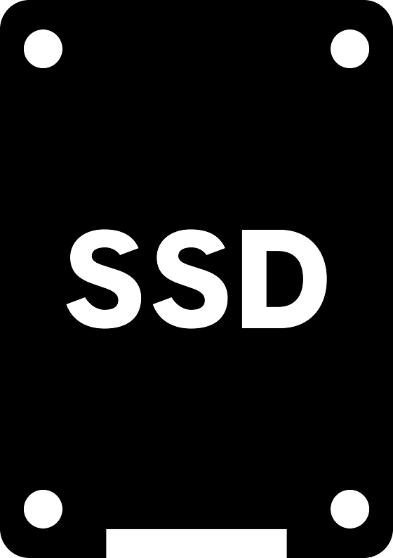 SSDとHDDのどちらを選択するかは、保存容量が足りなくなったらクラウドや外付けHDDにデータをバックアップすればいいだけなので読み書き速度重視のSSDを選択しましょう。